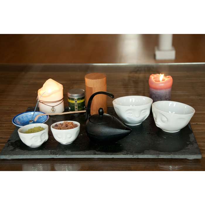 Набор чаш Tassen, Grinning & Kissing, 100 мл, белый, 2 шт. T01.21.01