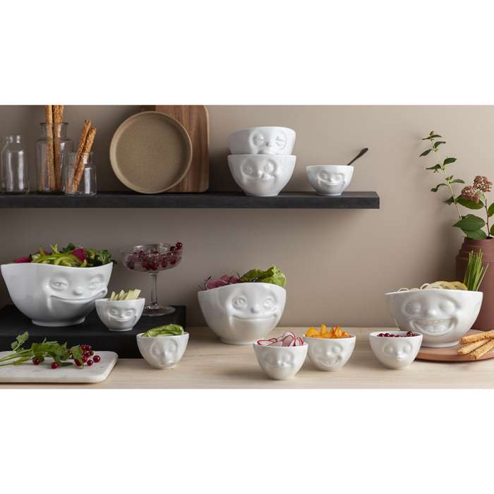 Набор чаш Tassen, Grinning & Kissing, 100 мл, белый, 2 шт. T01.21.01