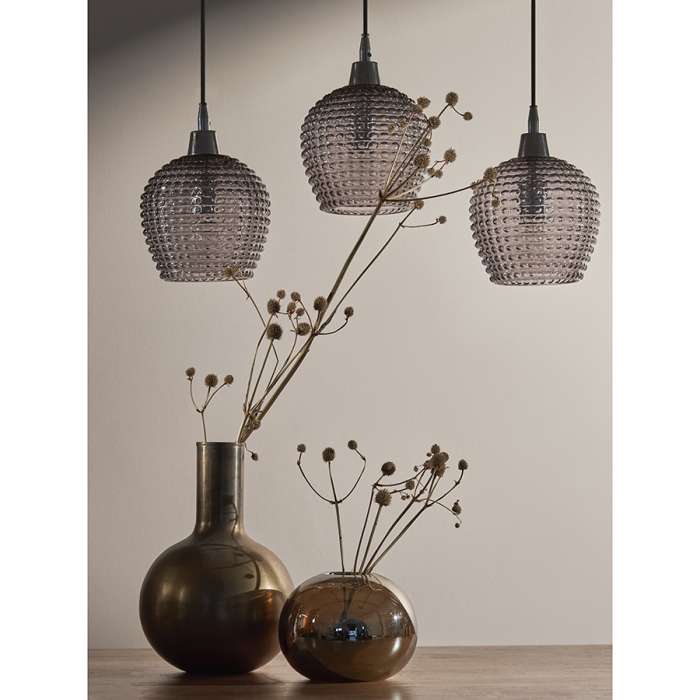 Светильник подвесной каскадный aurora, 110х18 см, серый Bergenson Bjorn BB0000567