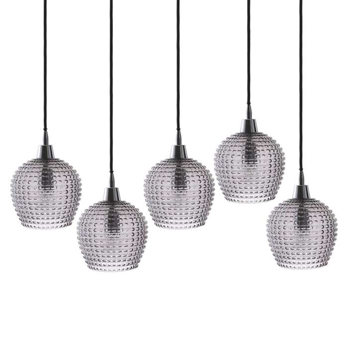 Светильник подвесной каскадный aurora, 110х18 см, серый Bergenson Bjorn BB0000567