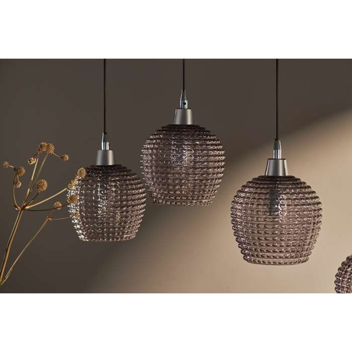 Светильник подвесной каскадный aurora, 110х18 см, серый Bergenson Bjorn BB0000567