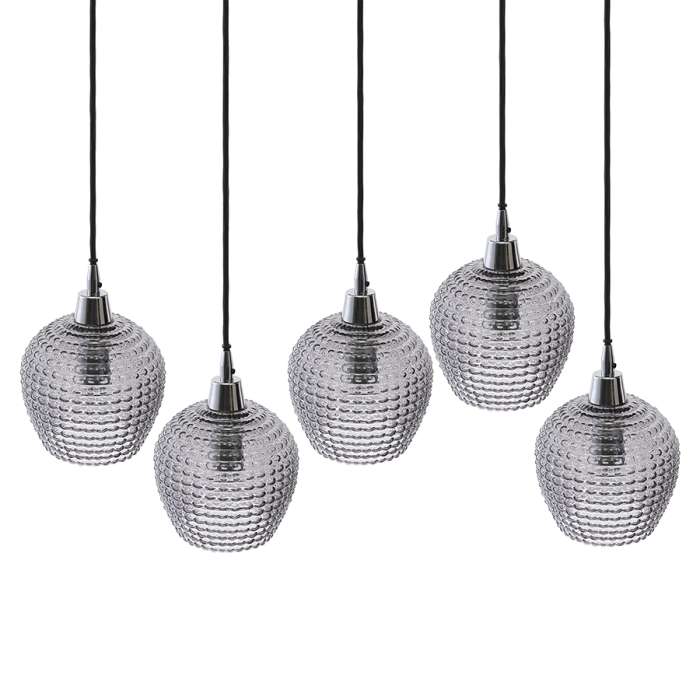 Светильник подвесной каскадный aurora, 110х18 см, серый Bergenson Bjorn BB0000567