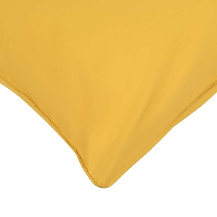 Набор из двух наволочек горчичного цвета из органического стираного хлопка из коллекции essential, 70х70 см Tkano TK20-PCI0009