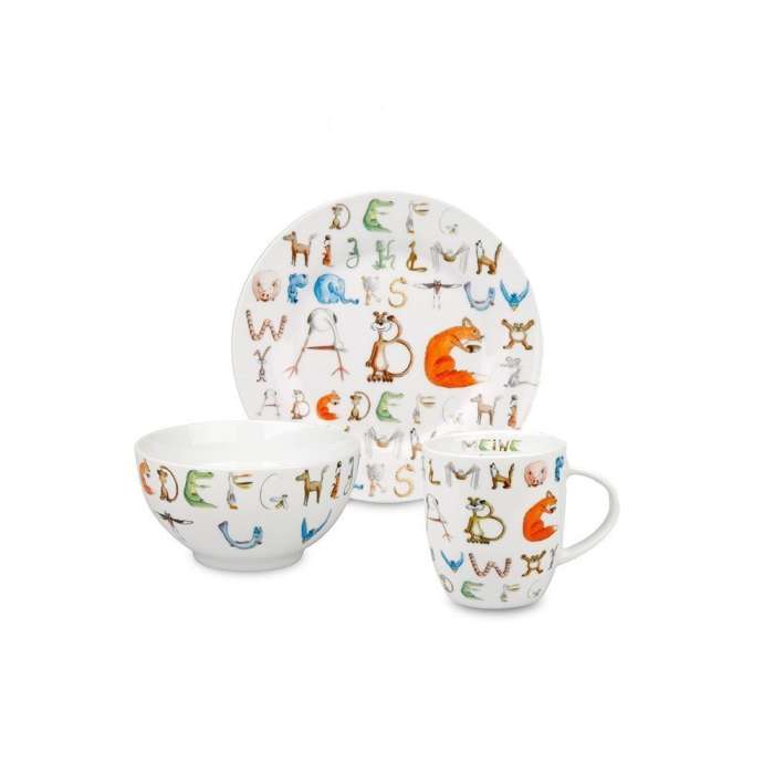 Набор обеденный Алфавит "ABC" KONITZ 11 5 035 1066
