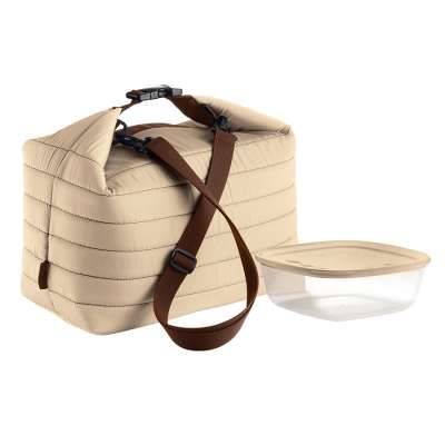 Набор из термосумки и контейнера handy, 3 л, бежевый Guzzini 03290379