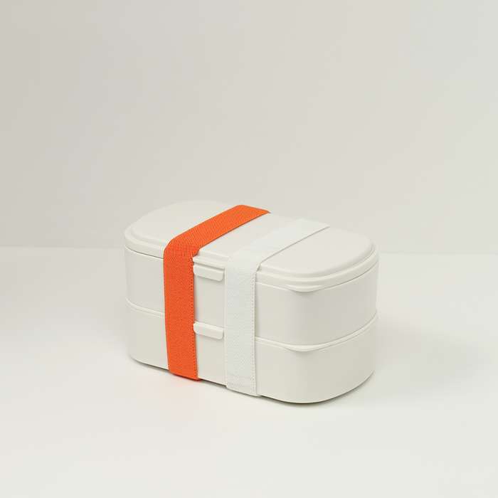 Ланч-бокс с приборами food time, 1 л, молочный Smart Solutions SS0000320