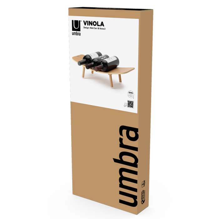 Подставка для винных бутылок vinola, натуральное дерево UMBRA 1018289-390