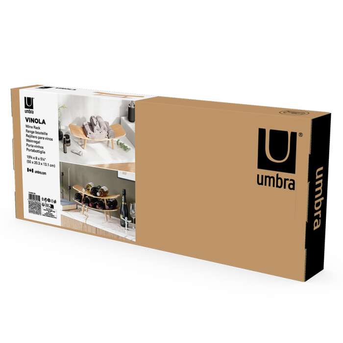 Подставка для винных бутылок vinola, натуральное дерево UMBRA 1018289-390