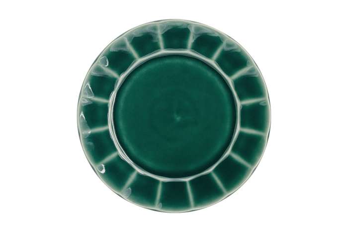 Тарелка закусочная Paris бирюзовый, 23 см MATCERAMICA MC-G85130068200000
