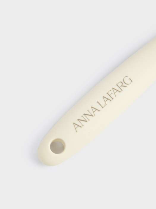 Лопатка-шпатель, 27 см, силикон, молочная, Конь, Horse ANNA LAFARG ANLAF-HRN-72-33