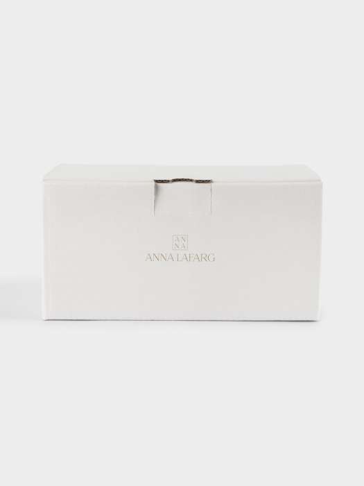 Кружка, 430 мл, 2 шт, фарфор F, белая, Excellence ANNA LAFARG ANLAF-7011M