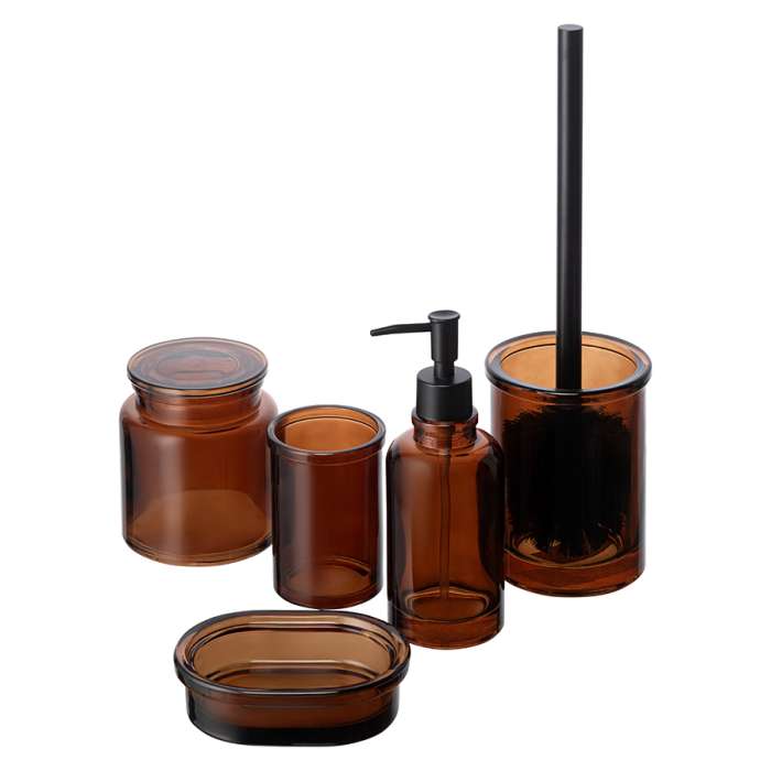 Диспенсер для жидкого мыла amber, темно-янтарный Bergenson Bjorn Bath BB0001038