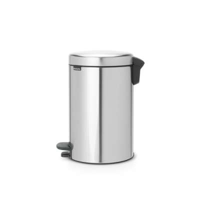 Мусорный бак с педалью newIcon (12 л), стальной матовый (FPP) BRABANTIA 112041