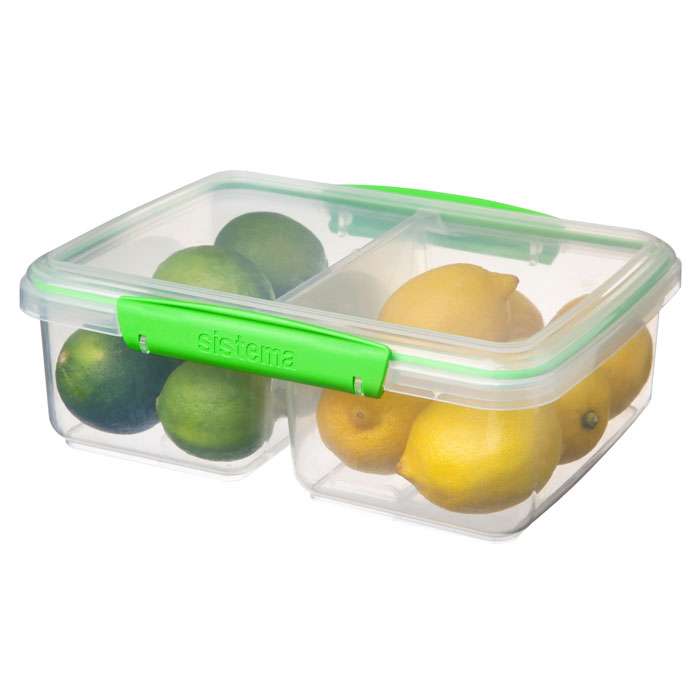Контейнер двойной 2 л SISTEMA KLIP IT 61720