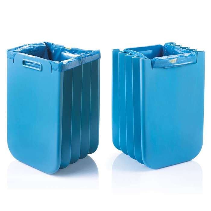 Корзина для белья складная Eco Packly, голубая GUZZINI 196400212