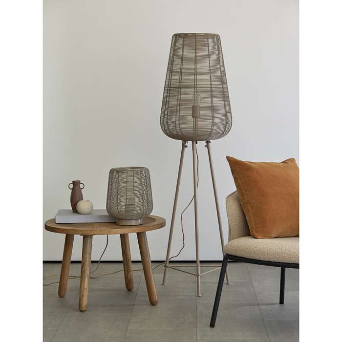 Торшер vinger, 135 см, бежевый Bergenson Bjorn BB0000713