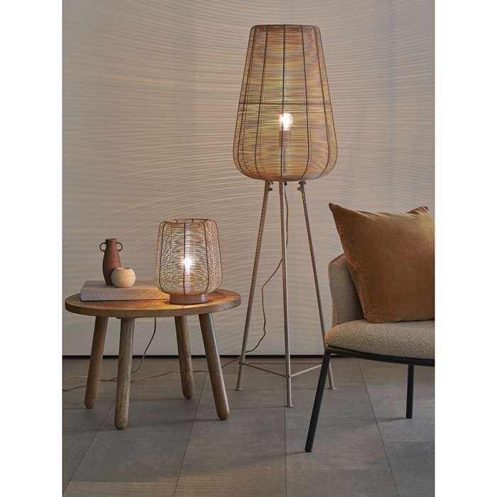 Торшер vinger, 135 см, бежевый Bergenson Bjorn BB0000713