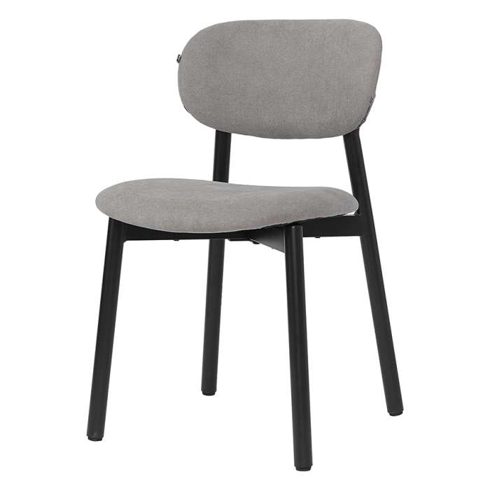 Стул round, рогожка, дымчато-серый Bergenson Bjorn BB0000685