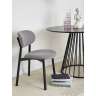 Стул round, рогожка, дымчато-серый Bergenson Bjorn BB0000685