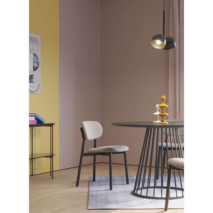 Стул round, рогожка, дымчато-серый Bergenson Bjorn BB0000685