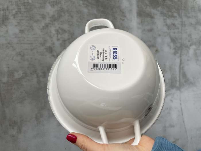 Вэйтлинг 22 см, 2,0 л, белый, WEISS RIESS 0598-033