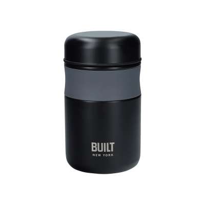 Термос для еды Built, 0.49 л, черный Kitchen Craft BLTJAR490BLK
