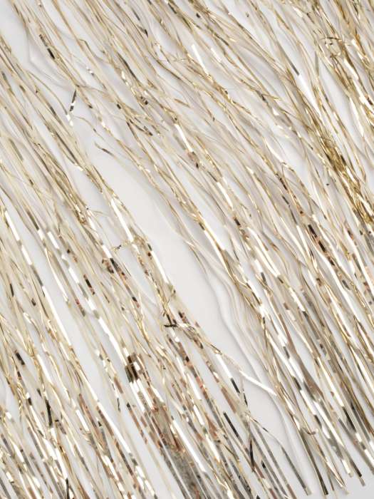 Дождик декоративный, 60 см, мишура, золотистый, New year ANNA LAFARG ANLAF-DOZHDIK4