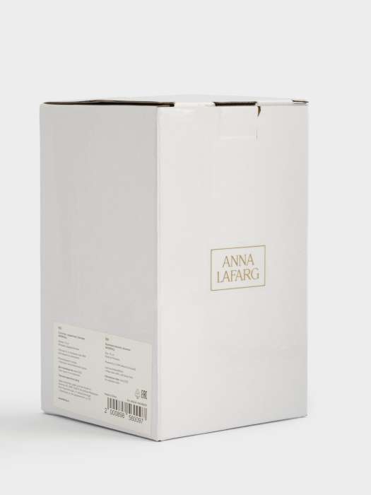 Статуэтка с подсветкой, 15 см, фарфор P, бело-голубая, Снеговик, Snowfall ANNA LAFARG ANLAF-YH19B039