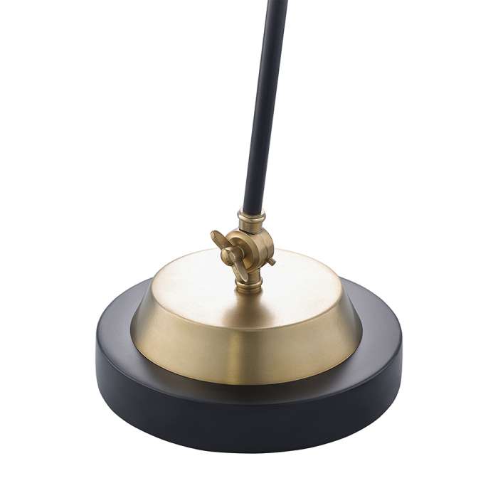 Лампа настольная Pilwy, Ø21х62 см, золотистая/черная BERGENSON BJORN BB0000434