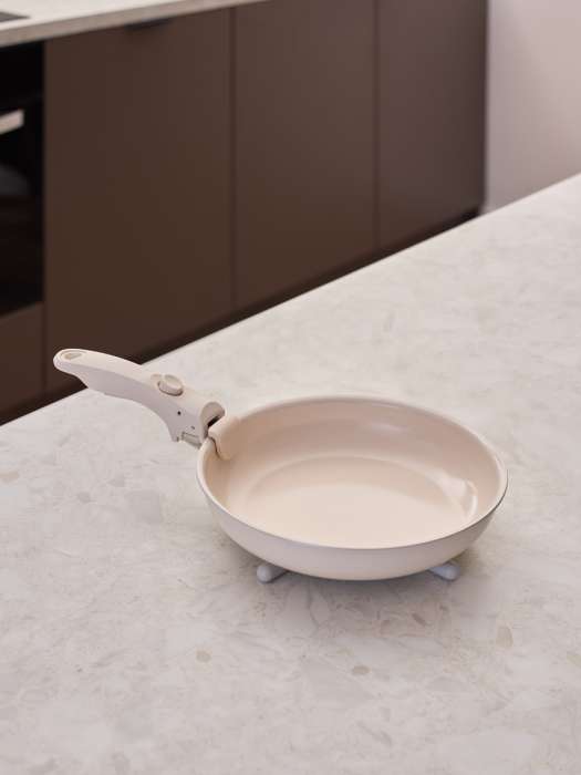 Сковорода с крышкой и съемной ручкой smart ceramic, D24 см Smart Solutions SS0000379