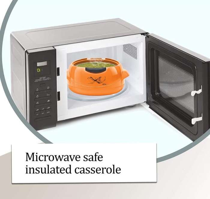 Термокастрюля Microwow One Touch, 1,0 л, Orange MILTON MC18310-OR