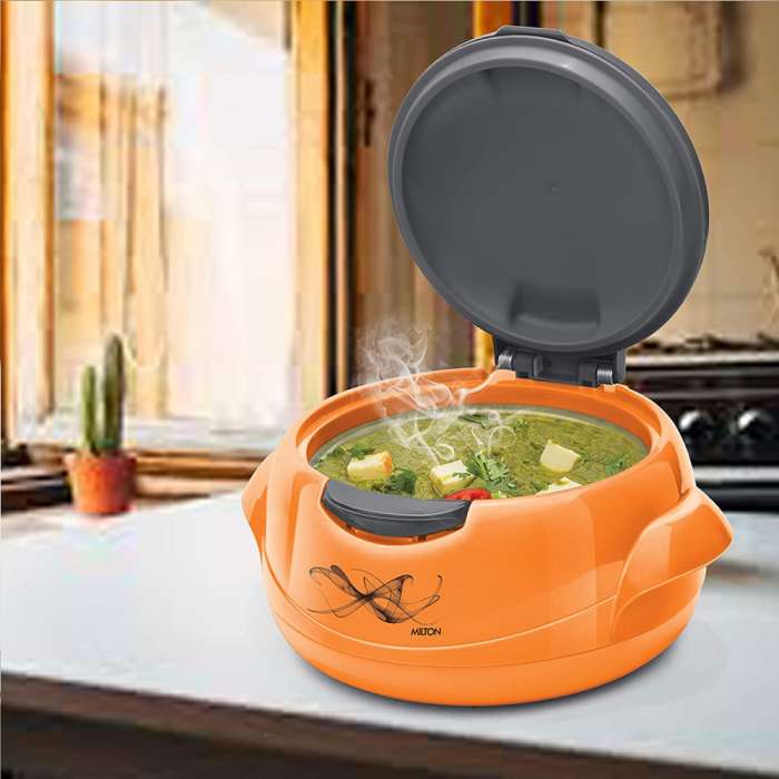 Термокастрюля Microwow One Touch, 1,0 л, Orange MILTON MC18310-OR