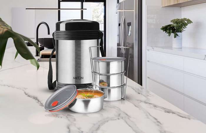 Термос для еды Legend 4, 1,04 л, Steel MILTON MT27143-ST