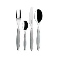 Набор столовых приборов feeling, серые, 24 пред. Guzzini 23000092