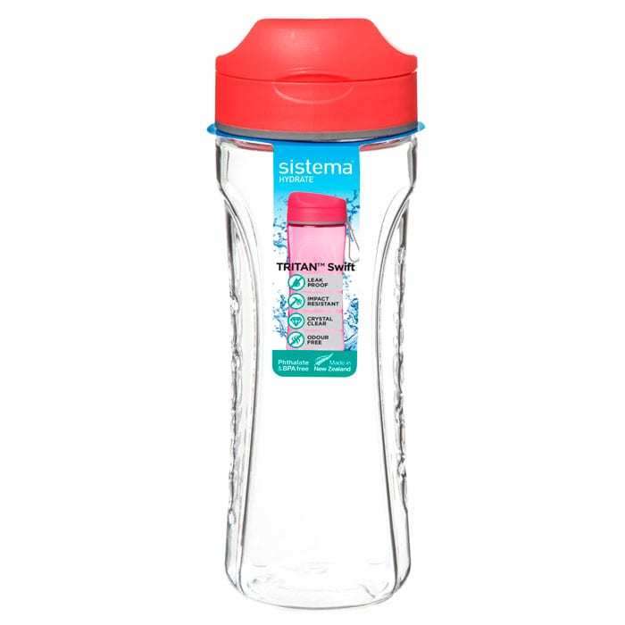 Бутылка для воды из тритана  600мл  SISTEMA HYDRATE 640