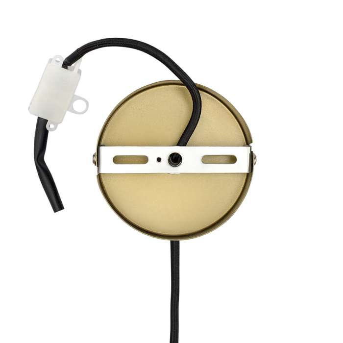 Светильник подвесной texture rib, D48 см, бежевый Bergenson Bjorn BB0000587