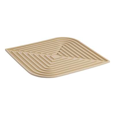 Коврик для сушки посуды dry flex, 34,5х31,5 см, бежевый Smart Solutions SS000088