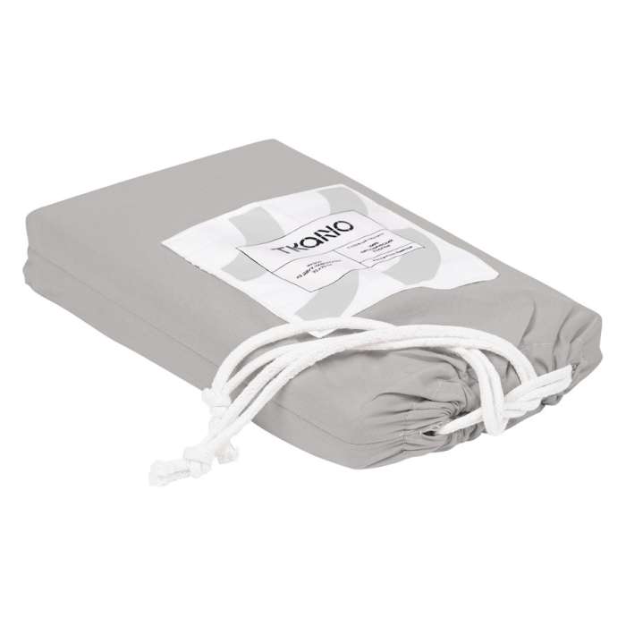 Набор из двух наволочек серого цвета из органического стираного хлопка из коллекции essential, 50х70 см Tkano TK20-PCI0002