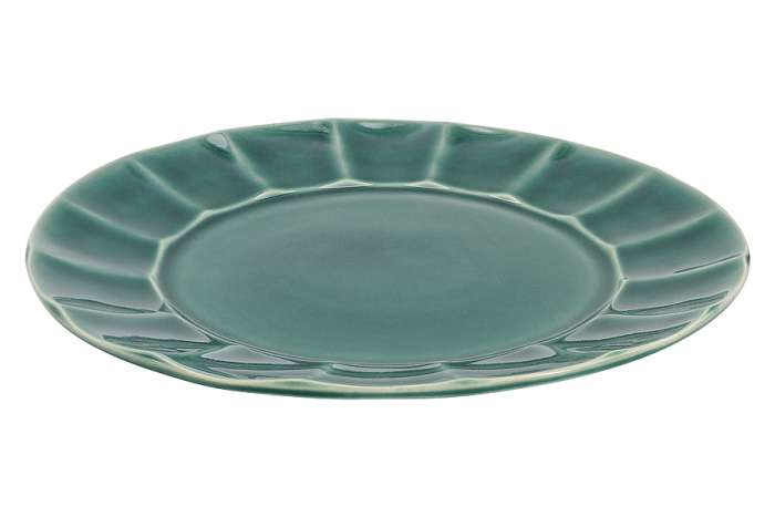 Тарелка обеденная Paris бирюзовый, 28 см MATCERAMICA MC-G85110068200000
