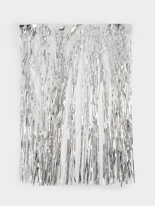 Дождик декоративный, 60 см, мишура, серебристый, New year ANNA LAFARG ANLAF-DOZHDIK5