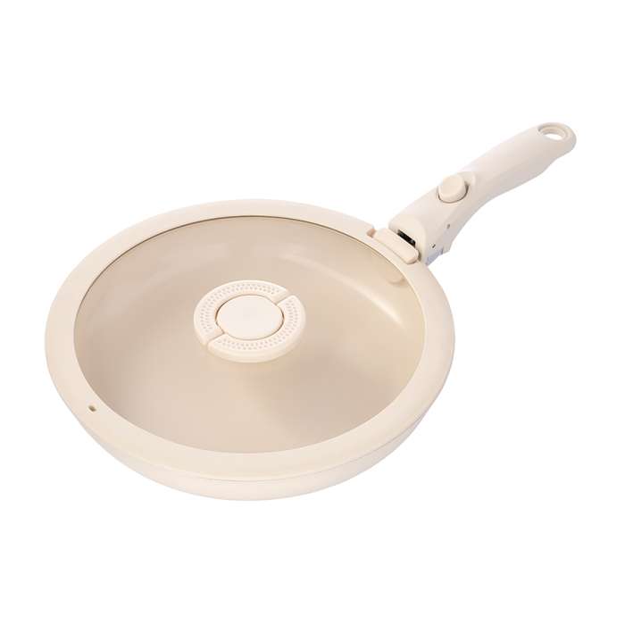 Сковорода с крышкой и съемной ручкой smart ceramic, D26 см Smart Solutions SS0000380