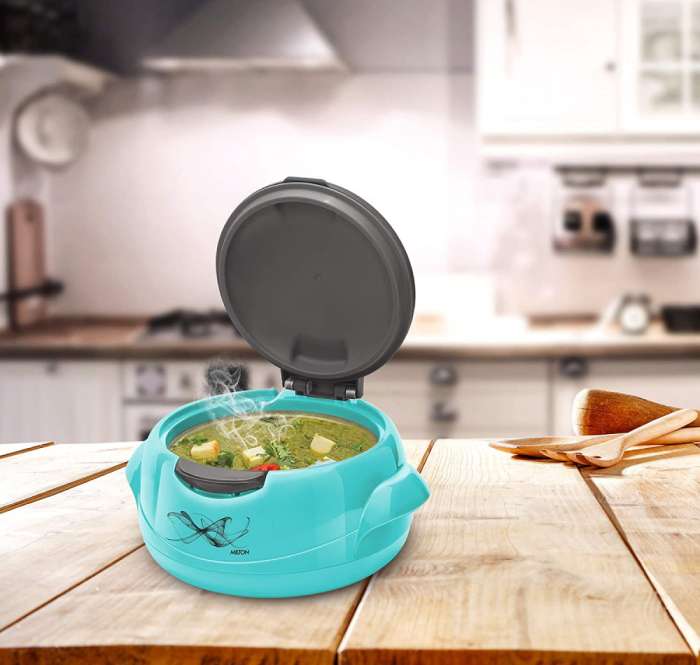 Термокастрюля Microwow One Touch, 1,0 л, Blue MILTON MC18310-BL