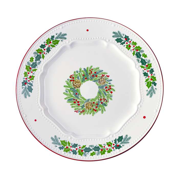 Набор из четырех тарелок nordic winter из коллекции new year essential, D23 см Tkano TK25-NY_PL0002