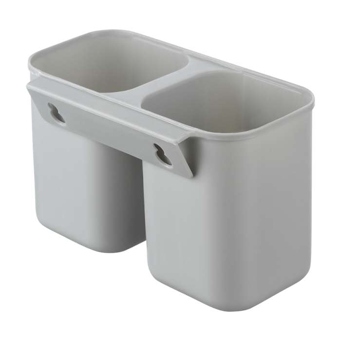Сушилка для посуды granli, 43x30,5x14 см, серая Smart Solutions WNM-SS-DRNGR-MTPP-GR