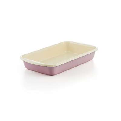 Жаровня для запекания 32 х 19 х 5,5 пастель розовый PASTELL RIESS 0434-006