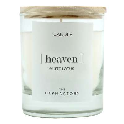 Свеча ароматическая the olphactory, heaven, white lotus, 40 ч Ambientair VV401WLTO