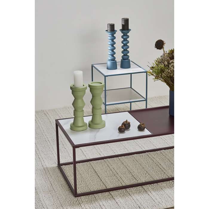 Подсвечник vivlend, 33 см, голубой Bergenson Bjorn BB0000202