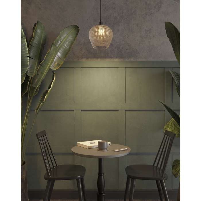 Светильник подвесной aurora, D18 см, серый Bergenson Bjorn BB0000570