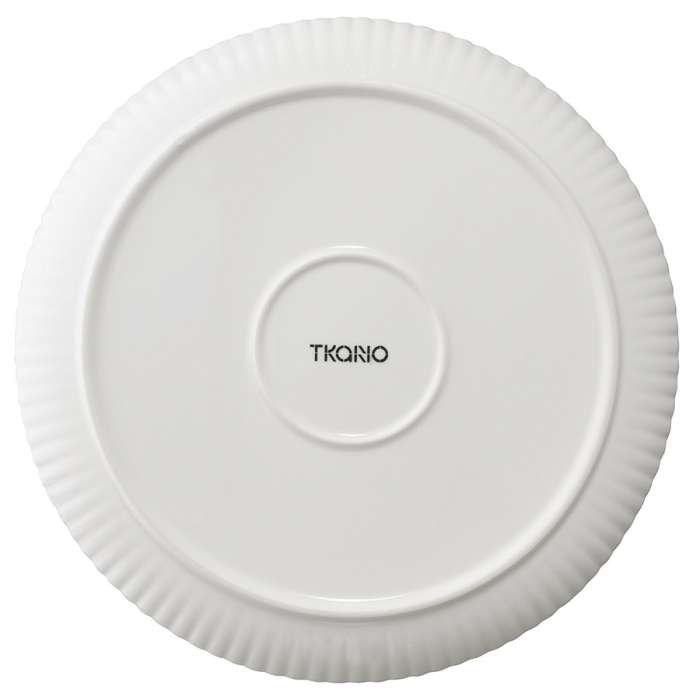 Набор из двух тарелок белого цвета из коллекции Kitchen Spirit, 21 см TKANO TK22-TW_PL0002