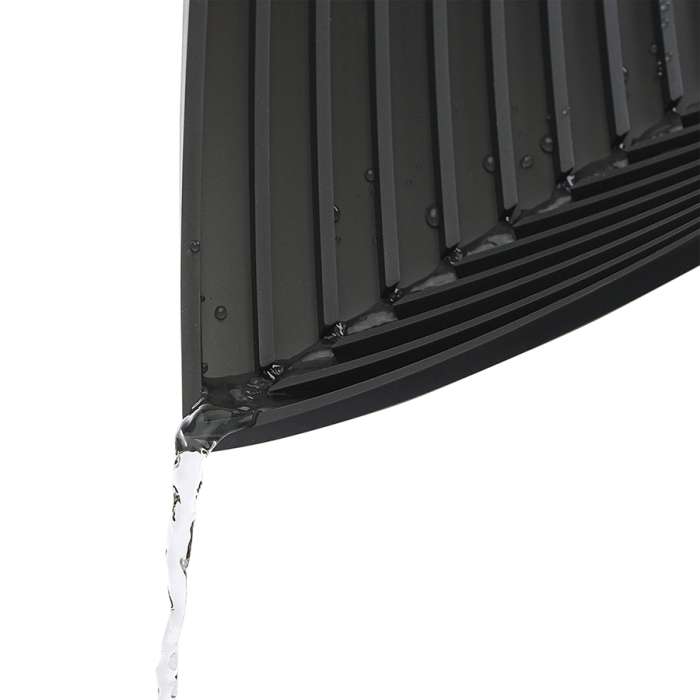 Коврик для сушки посуды dry flex, 34,6х44,6 см, темно-серый Smart Solutions SS000089